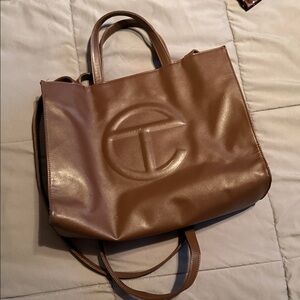 Telfar Tan Tote Bag